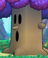 Close-up of Whispy Woods EX in Kirby's Return to Dream Land Deluxe