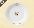 Small souvenir plate given to those who bought the "Maxim Tomato Fully Recover Plate" dish during chapter 2 and 3 of Kirby Café Tokyo and the "Invincible Full Recovery Plate" dish during chapter 2 of Kirby Café Hakata