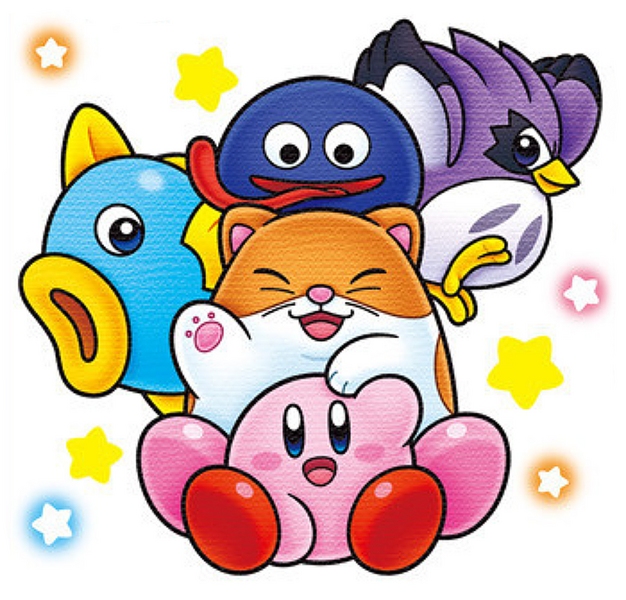 File:Colored Novel Kirby Animal Friends Gooey V14.png
