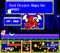 Avoiding Red Dragon's attacks