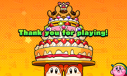 Kiosk demo "Thank you for playing!" screen