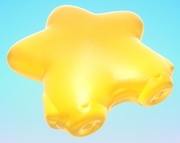 Gummy of the Warp Star from Kirby Air Riders