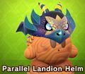 The Parallel Landion Helm in Super Kirby Clash