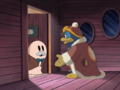 King Dedede is reduced to begging for hospitality when he sells all of his Waddle Dees.