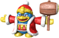 Rigged model of King Dedede's figurine from Kirby and the Rainbow Curse