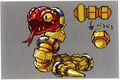 Artwork of Coily Rattler from the Kirby Art & Style Collection