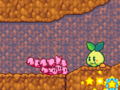 The Kirbys encountering a Big Beanbon in Green Grounds - Stage 4