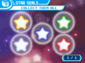 The Star Seals in the Collection Room in Kirby: Squeak Squad