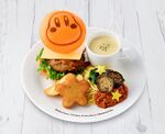 Kirby Cafe Waddle Dee Hamburger and Meat Sauce Pasta with steamed vegetables 2024.jpg
