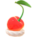 Artwork of a cherry from the Race mode