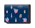 Navy faux leather wallet from the "KIRBY Mystic Perfume" merchandise line