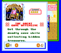 Info screen for The Great Cave Offensive in Kirby Super Star