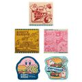 "Hungry★Design Towel" from "Kirby's Burger" merchandise series
