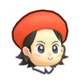 Nintendo Switch Online icon depicting an Adeleine Dress-Up Mask