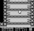 Jumping past spikes on the walls in Kirby's Dream Land 2