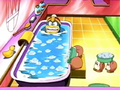 King Dedede tries to get sick by taking an ice bath.