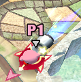 Speed Up equipped on Kirby's machine