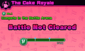 Failing a Story Mode League Battle in Kirby Battle Royale.