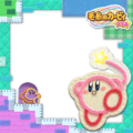 Photoframe inspired by Kirby's Extra Epic Yarn