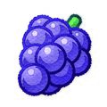 Grapes, an unused variety of fruit not seen in-game