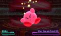 Kirby being defeated by the last "Heartless Tears" wave