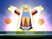 King Dedede delivers a message of love on Channel DDD.