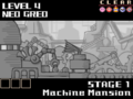 Selection screen for Machine Mansion