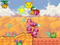 The Flickerfloof waters more plants granting the Kirbys more fruit.