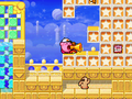 Mike Kirby's first attack in Kirby Super Star Ultra