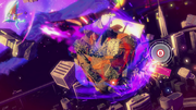 More button mashing to power through a chunk of debris