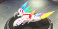 The Dragoon's idle animation from Kirby Air Riders
