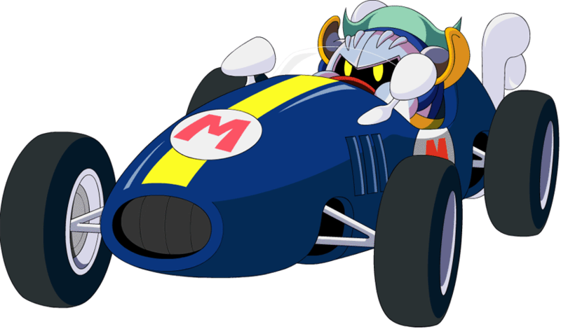 File:KRBaY Meta Knight racecar artwork.png
