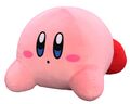 Big plushie of Kirby laying down (2024)