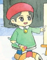 Adeleine in the book It's Kirby Time: The Gift of a Star