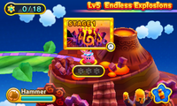KTD Endless Explosions Stage 1 select.png