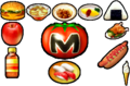 All food items in Kirby Air Ride
