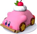 A Car-Mouth Cake from Kirby and the Forgotten Land