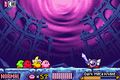 Kirby and his clones face off against Dark Meta Knight in Kirby & The Amazing Mirror