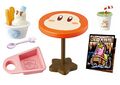 "Break Time" miniature set from the "Kirby Popstar Night Cinema" merchandise line, featuring a Waddle Dee table