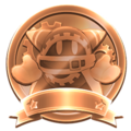 Bronze Magolor medal used in Kirby's Return to Dream Land Deluxe