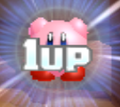A 1-Up in Kirby's Return to Dream Land
