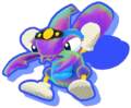 Artwork of an allied Bugzzy from Kirby Star Allies