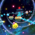 Tip image of Kirby staring off into the distance of Far-Flung Starlight Heroes