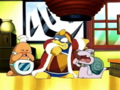 King Dedede is grossed out by the sickness of those around him.