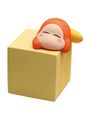 Napping Waddle Dee figure from the "Kirby: Fuchi ni Pittori" merchandise line, manufactured by Re-ment