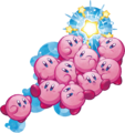 A group of Kirbys