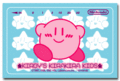 Kirby featured on a magnetic telephone card, awarded in a contest promoting the Super Famicom version of Kirby's Star Stacker in Japan