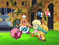 Chef Kawasaki comes to collect Kirby.