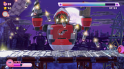Metal General EX fires missiles from HR-D3's cockpit.