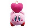 Buruburuzu mascot plush of Kirby with a Friend Heart